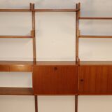 Modular wall bookcase, Minvielle edition by ARP – 1960