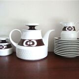 Tea and coffee service for 10 people Scherzer Bavaria 70s