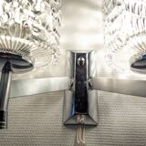 Pair of Murano glass wall lights by Kaiser Leuchten, Germany circa 1970.