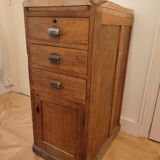 Meuble de métier en bois