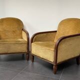 Paire de fauteuils Art Deco