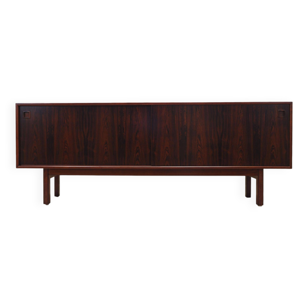 Buffet en palissandre, design danois, années 1970, fabricant : Omann Jun
