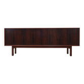 Buffet en palissandre, design danois, années 1970, fabricant : Omann Jun