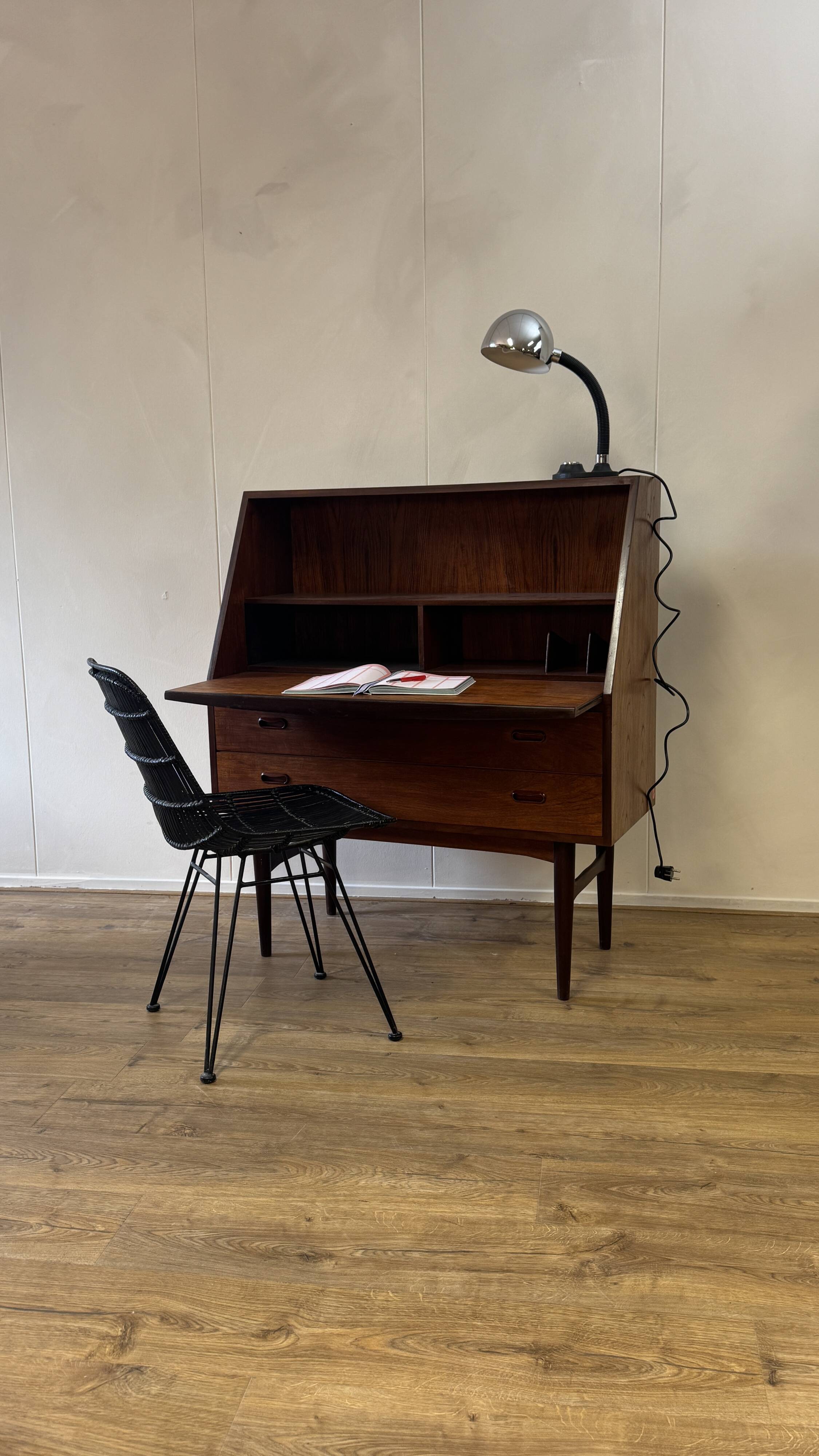 Mid century secretaire desk