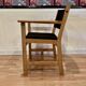 Set of 4 armchairs stamped Hans Wegner "Scandinavian design" 1960.