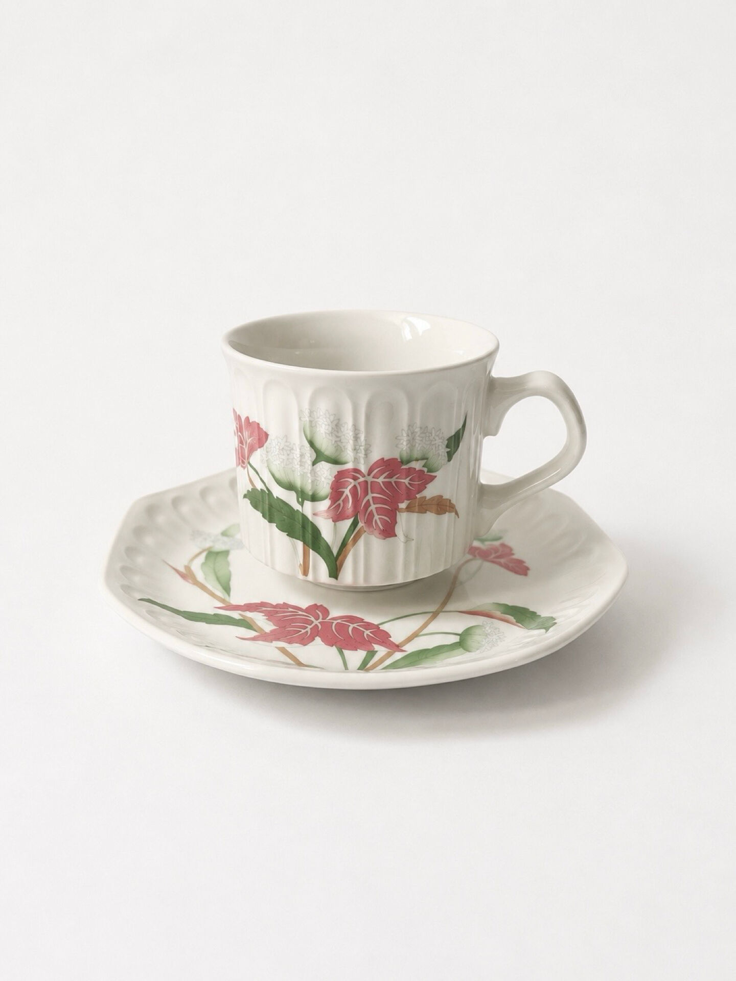 Vintage coffee service Pontesa in porcelain - Spain - 1970s
