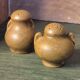 Salt and pepper shaker stoneware