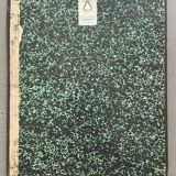 Old silver photograph Briançon 1950