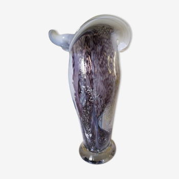 Old moorish vase in glass paste