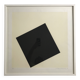 20th Century School, Black square on white background, 1994. Original signed print