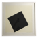 20th Century School, Black square on white background, 1994. Original signed print