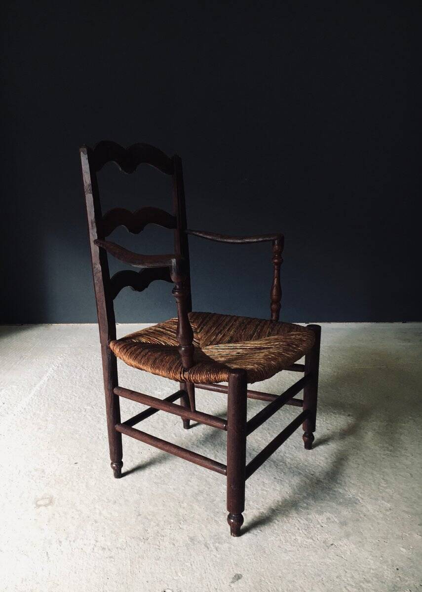 French Country Style Armchair, 1920s
