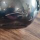 Iridescent ceramic vase from the 1960s, signed