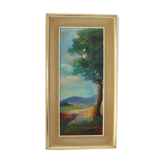 Ancient landscape painting
