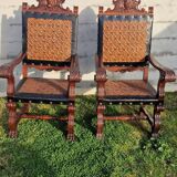 Spanish style armchairs