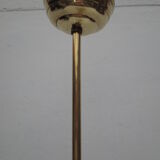 brass and white opaline hanging