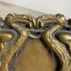 Cadre photo en bronze art nouveau