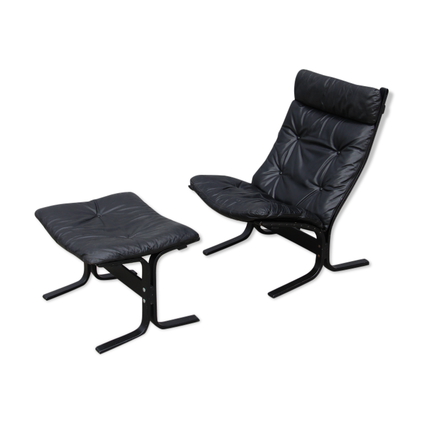 Armchair and Ottoman "Siesta" by Ingmar Relling 1970