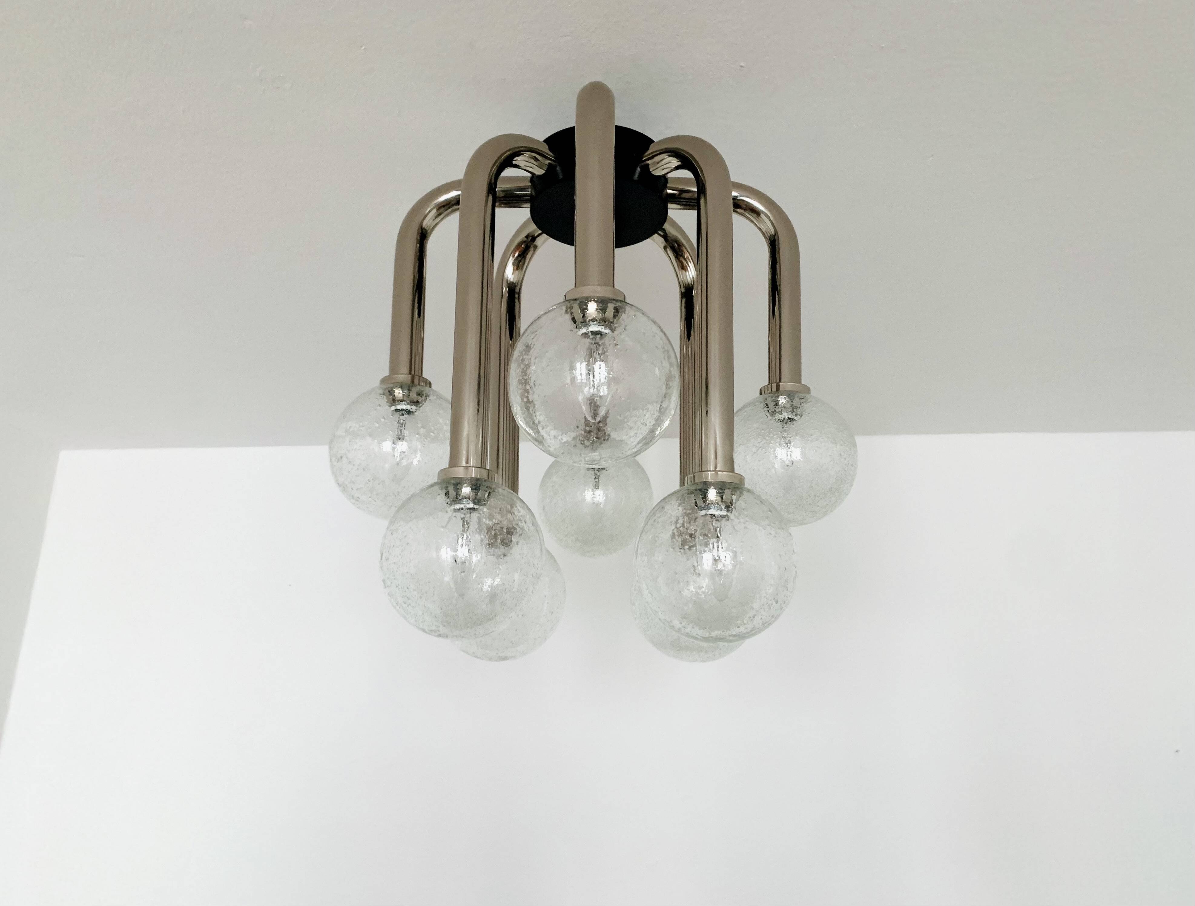 Lustre encastré Space Age par Temde