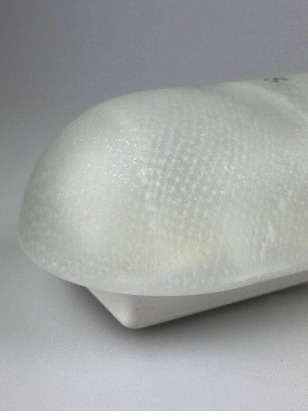 60s 70s wall lamp Peill & Putzler Germany glass & metal space age design