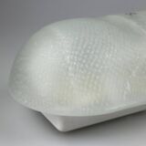 Lampe murale peill & putzler allemagne verre & métal space age design