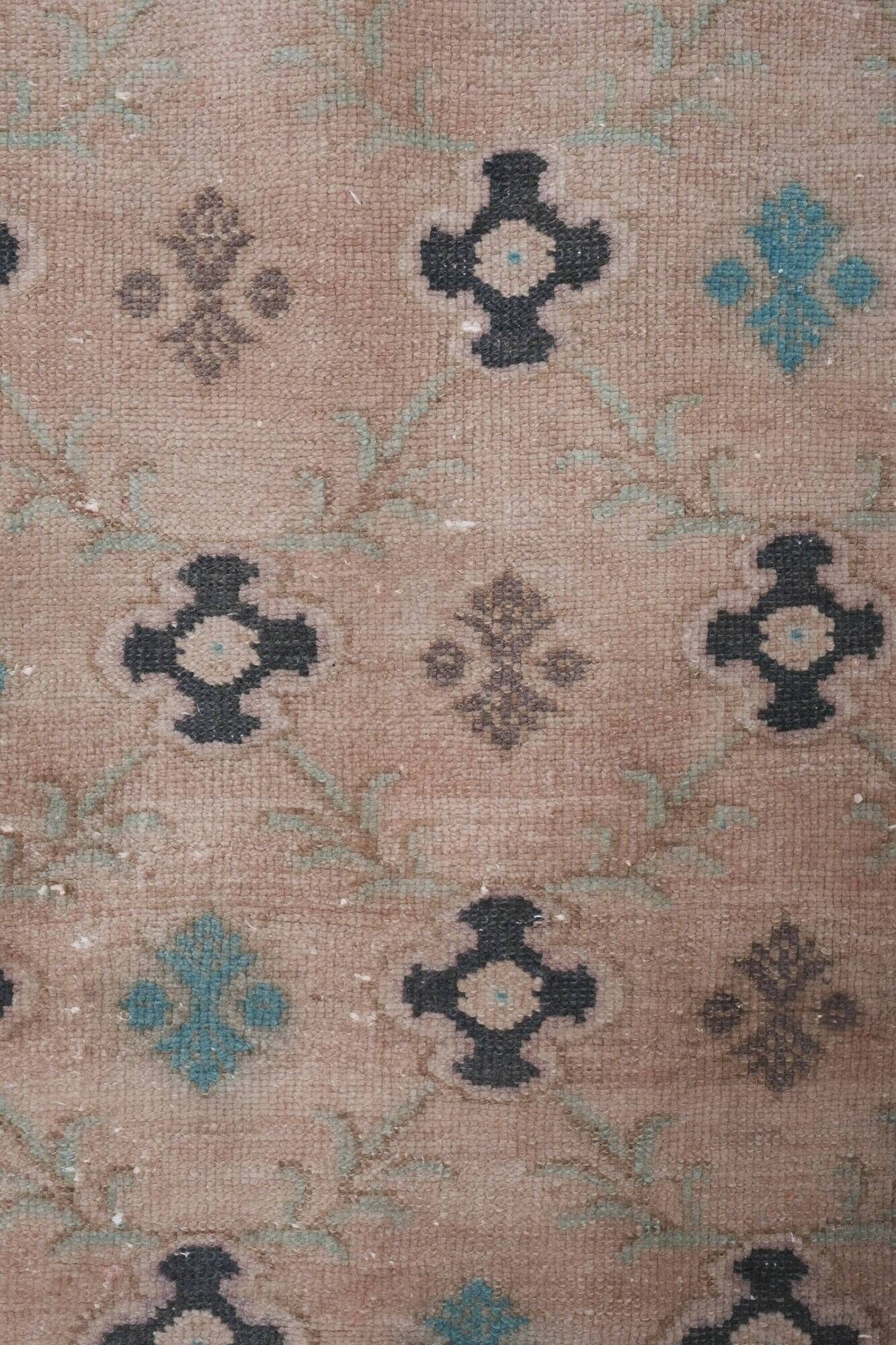 Vintage Turkish hallway rug 60x584 cm