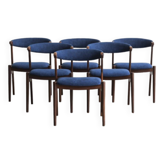 Set of 6 dining chairs, Denmark, 1960s