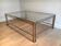 Modernist Chrome Coffee Table with Triple Legs, French Work circa 1970