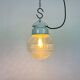 Vintage porcelain pendant light 1970s
