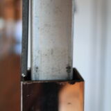 Coffee table in wood and metal foot Ilse