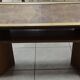 Oval Art Deco coffee table in rosewood, 1930s-1940s.