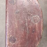 Farm tripod stool in rustic country fir