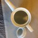 Coffeemaker Melitta 70's white vintage ceramic