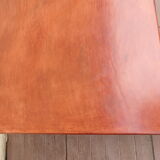 Vintage leather coffee table