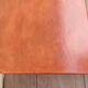 Table basse en cuir vintage
