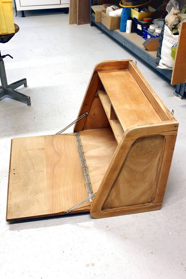 Bureau mural suspendu scandinave vintage année 60