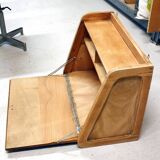 Vintage Scandinavian wall-mounted desk from the 60s