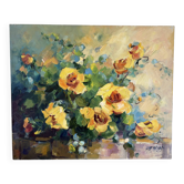 Autumn light, oil on canvas signed Paumier, 1999