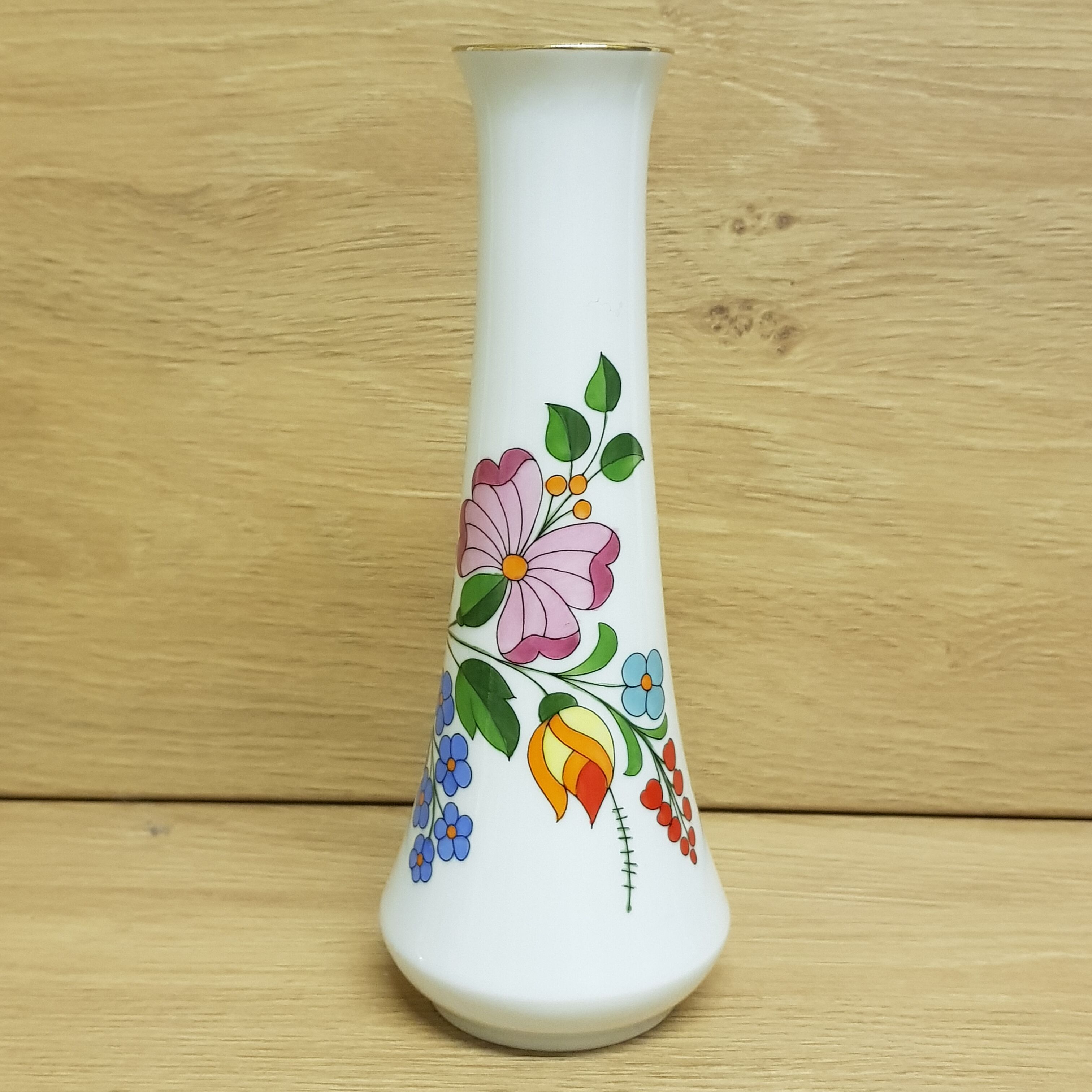 Vase hongrois Kalocsa peint à la main