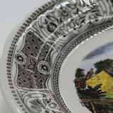 Ancienne assiette Gien proverbe