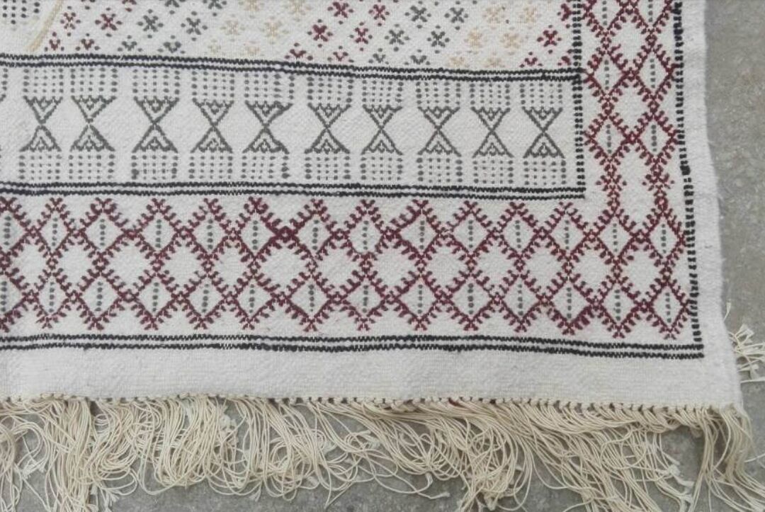 Carpet Berber kilim in wool 177x120cm