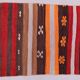 Old Turkish narrow Kilim Runner 410x63 cm shabby chic, vintage kelim