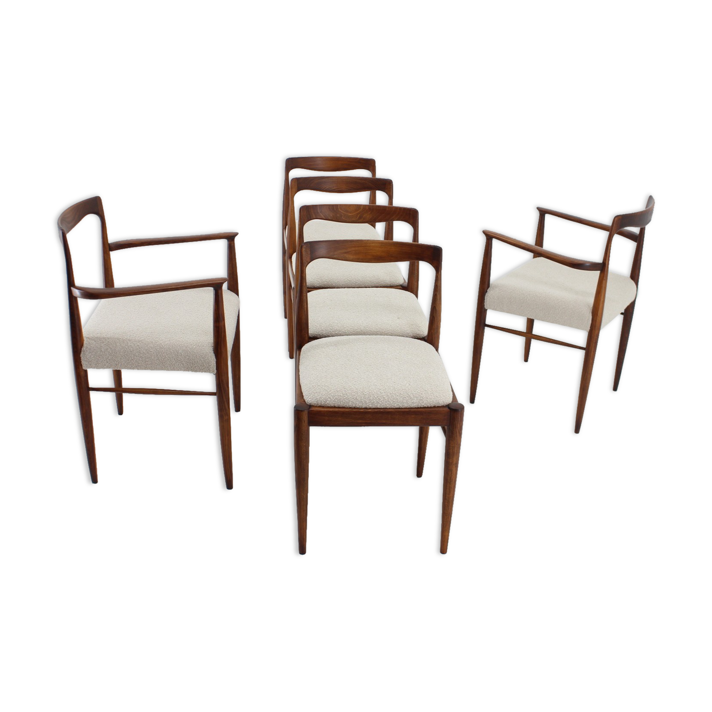 6 chaises par Drevotvar, Tchécoslovaquie 1970