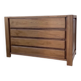 1960s oak commode