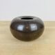 Vase boule grès vintage