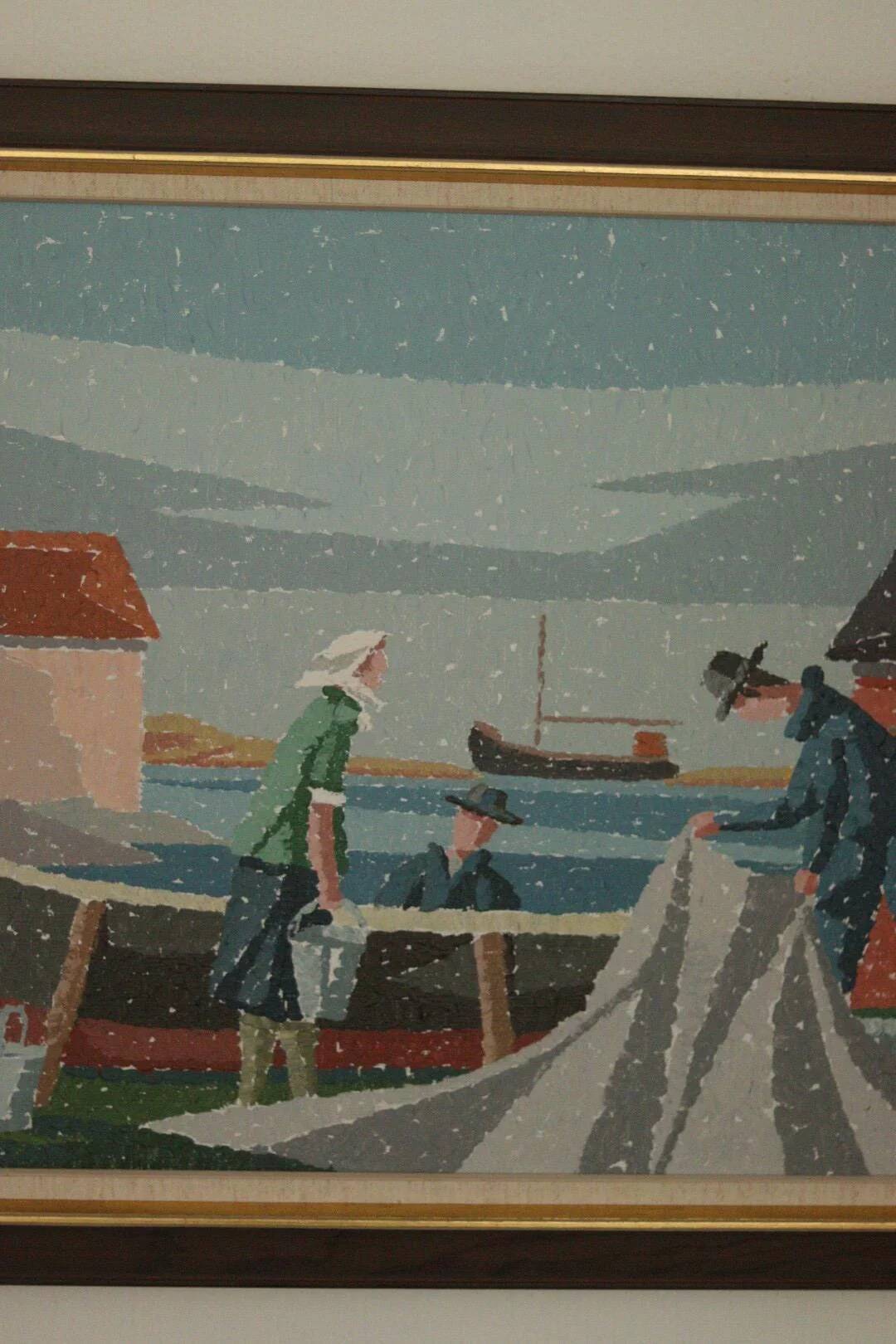 « Pêcheur » de Gunnar Fohlin, 1975