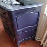Louis XV style chest of drawers, restyled