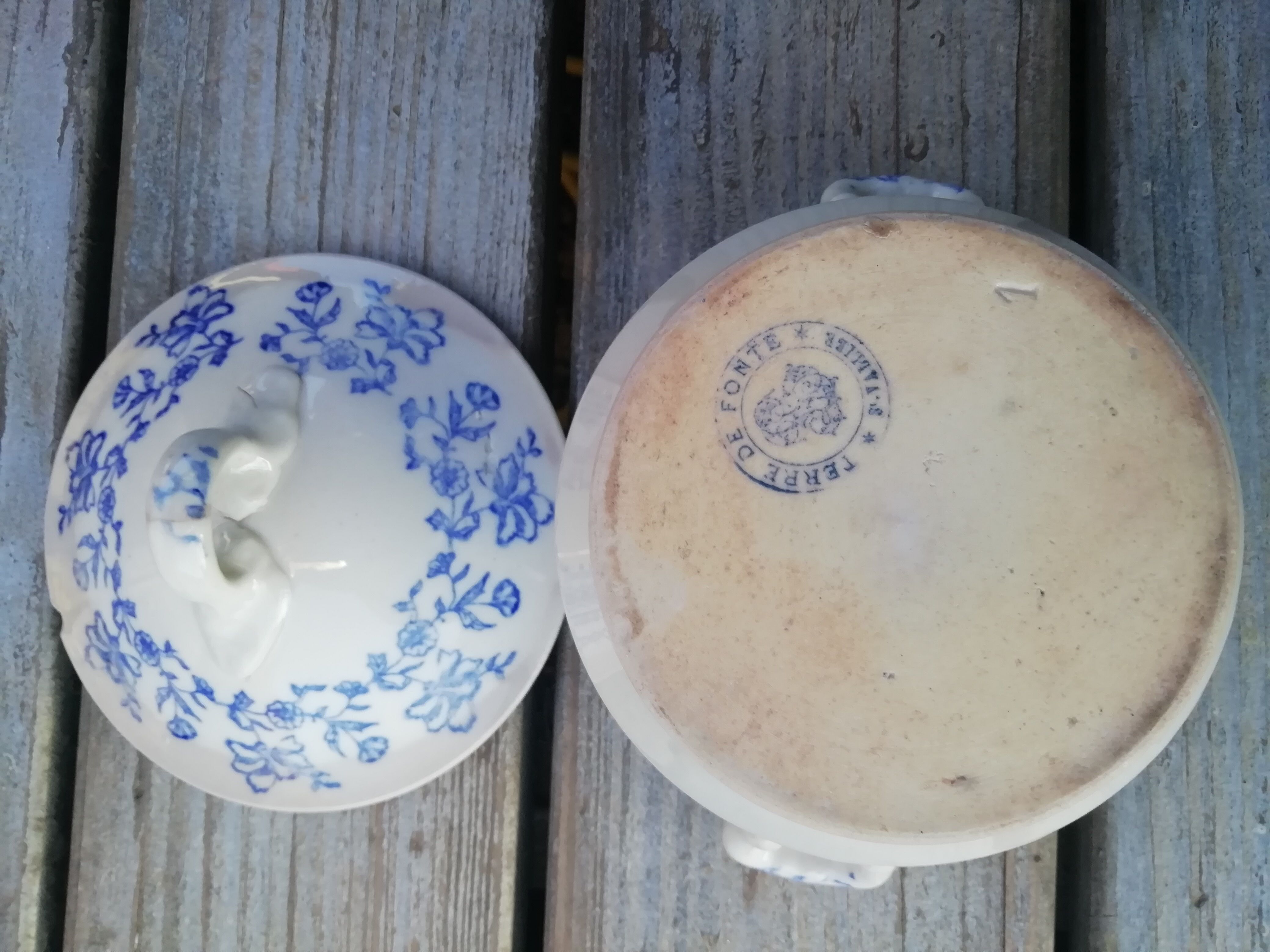 Soupière Terre de fonte St Vallier