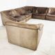 Vintage leather DS46 modular sofa by De Sede, 1970s