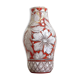 Large Fratelli Fanciullacci Sgraffito Ceramic Vase, Restored Kintsugi-Style